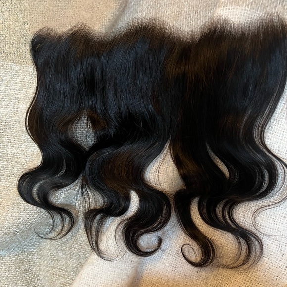 12” Body Wave Natural Black 100% Human Hair 13x4 HD Lace Front #A1 - Picture 10 of 10